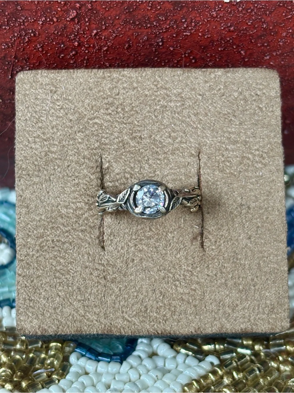 Silver Tree Branch Band Nature Woodland Boho Vine Hippie Engagement Ring Promise